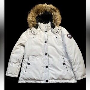 Alpine tek Fill Down Jackets Glacial Terrain Gear Winter Coat Hoodie Fur Trim